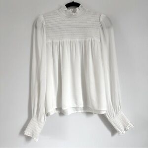 WILFRED Nessie Smocked Blouse